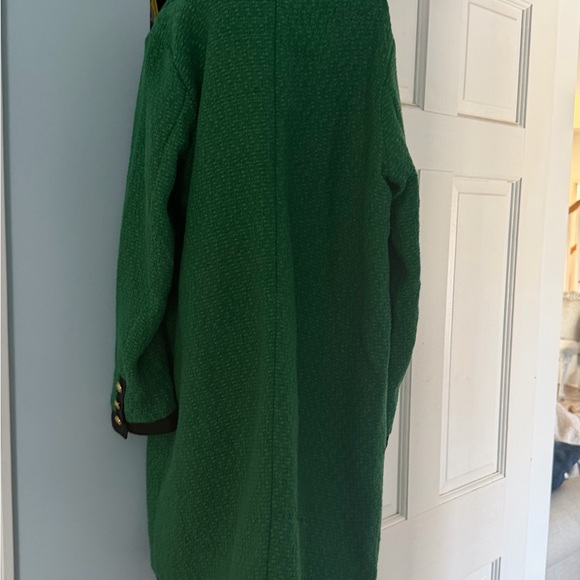 Pomander Place Emerald Green Dress with Black Ribbon Detail - Picture 4 of 5